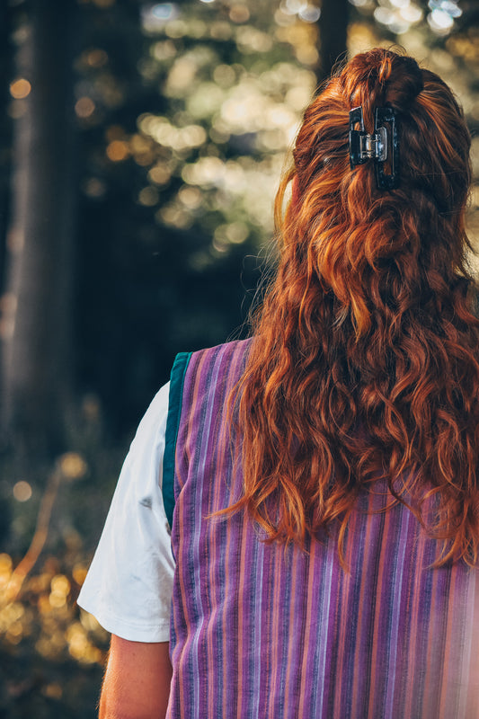 OP AANVRAAG: Vestje 'Febe' (stof, kleur en maat op aanvraag)