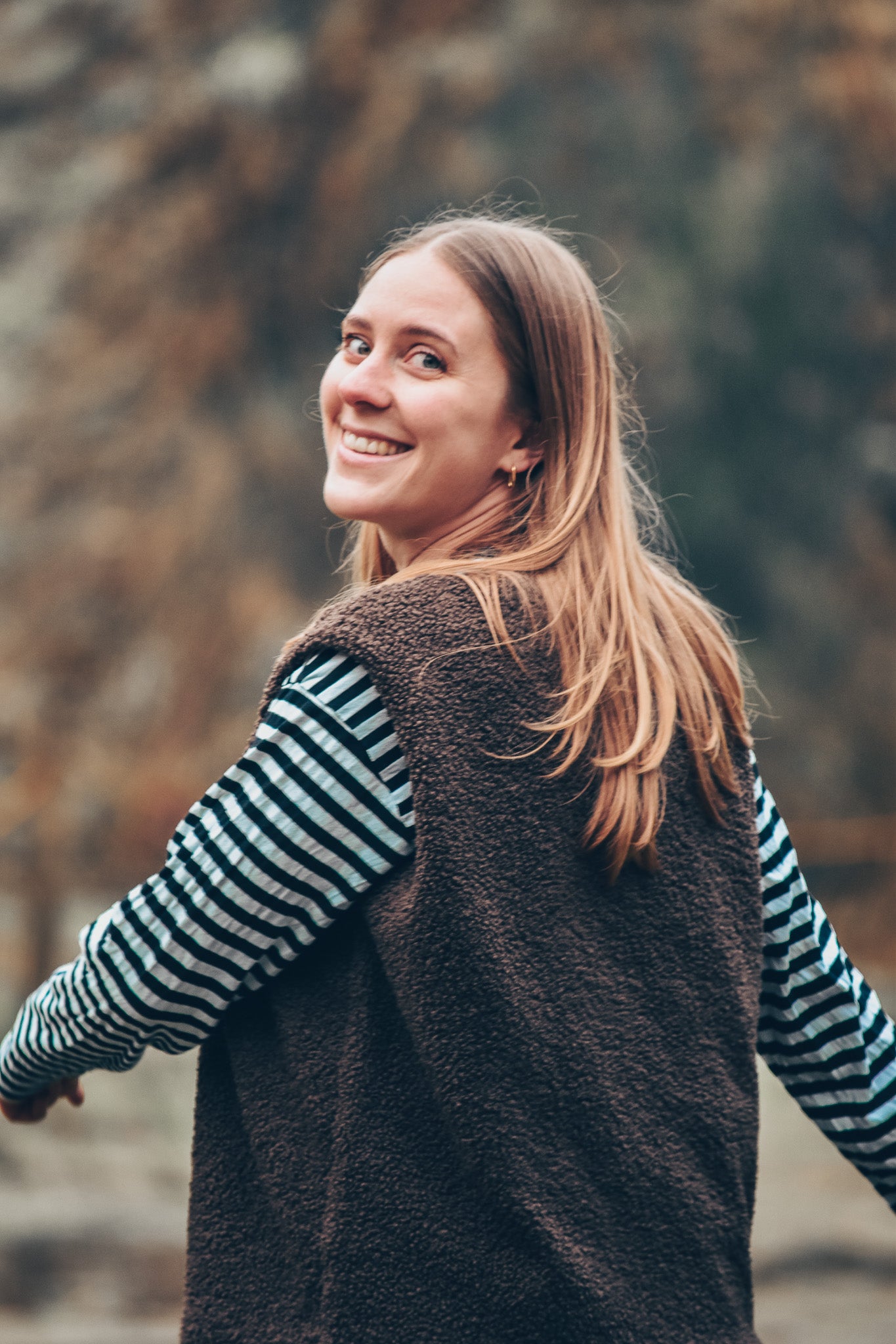 OP AANVRAAG: Reversible vestje (kleur, stof en maat op aanvraag)