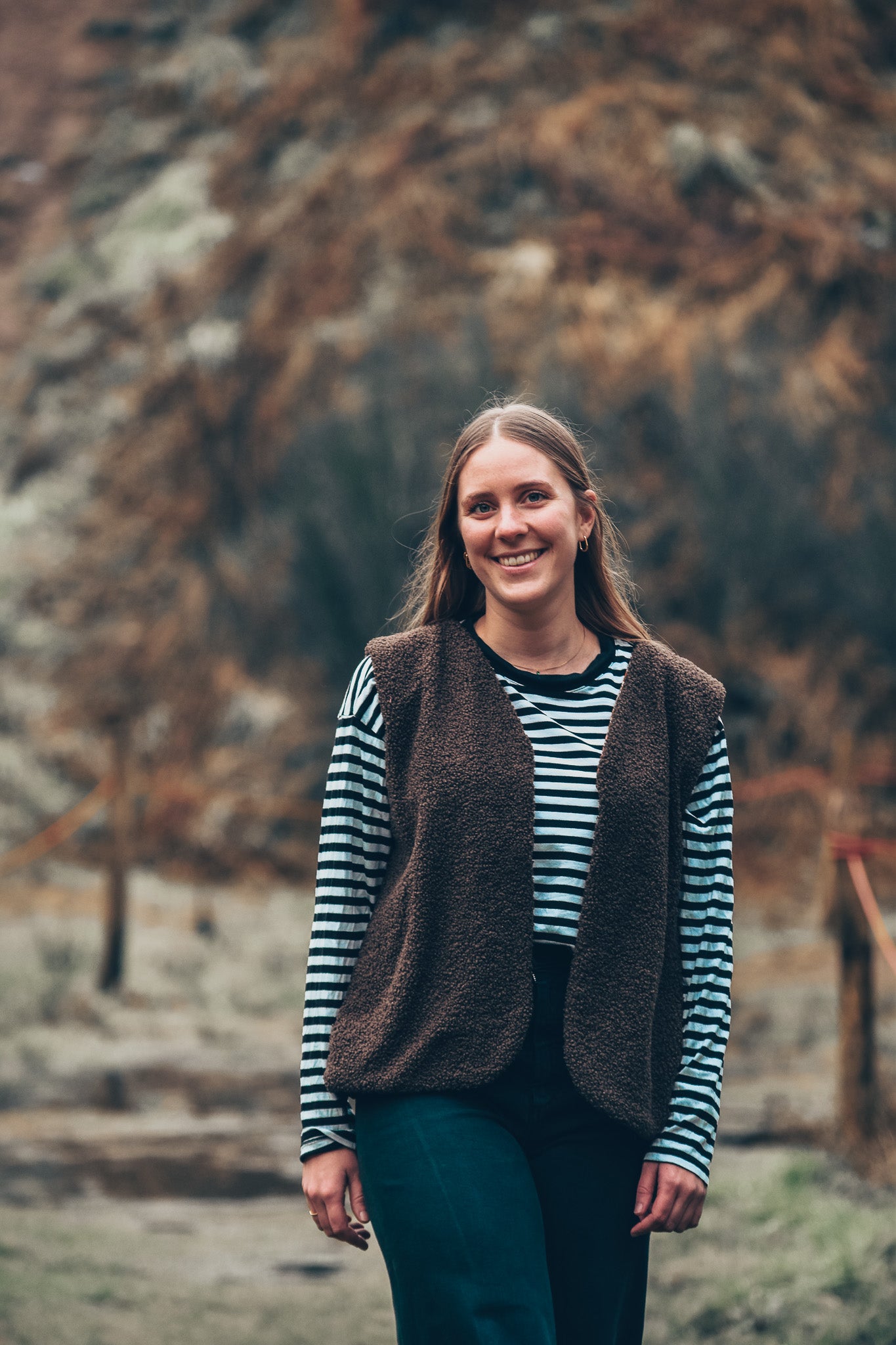 OP AANVRAAG: Reversible vestje (kleur, stof en maat op aanvraag)