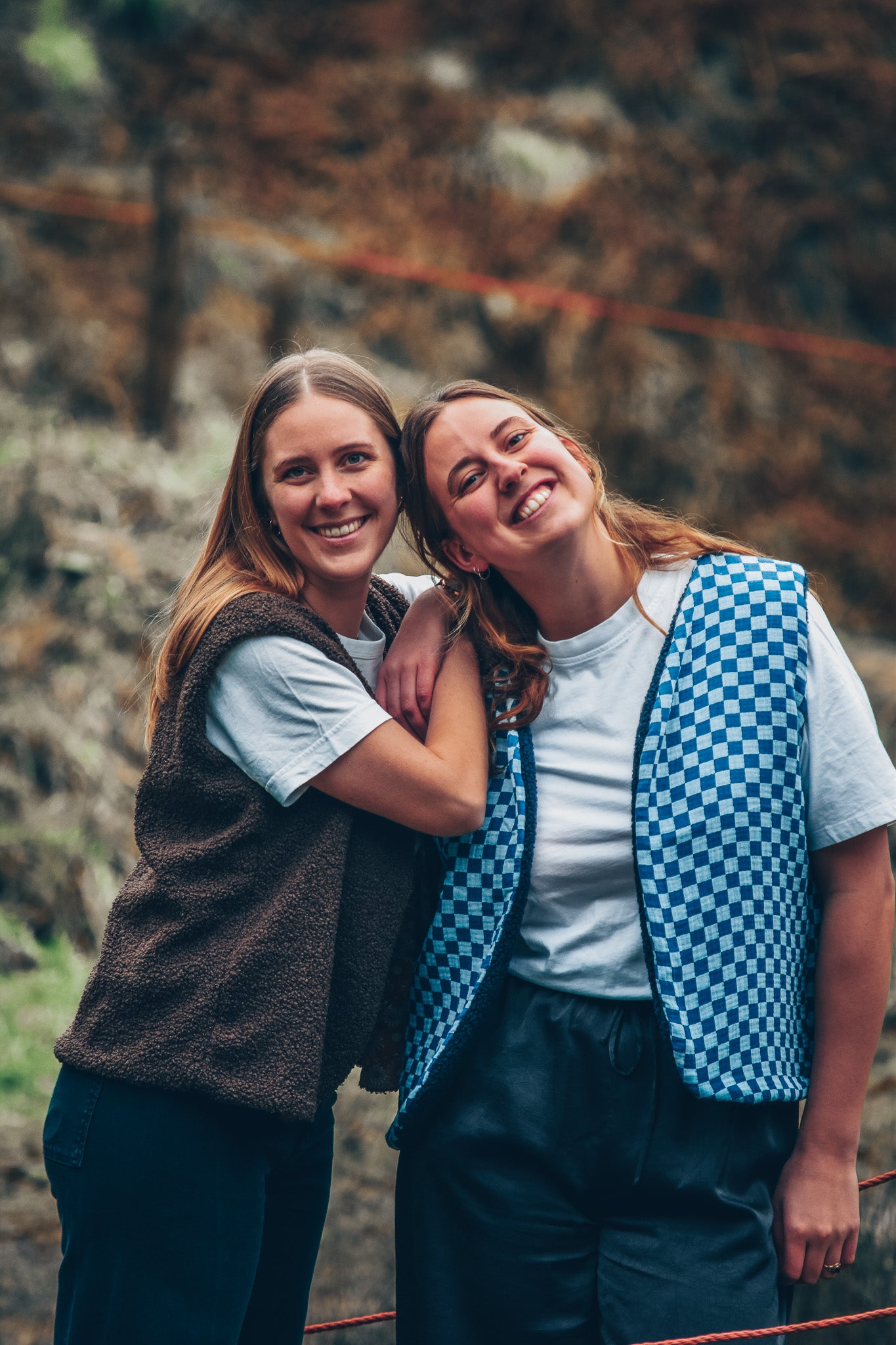 OP AANVRAAG: Reversible vestje (kleur, stof en maat op aanvraag)