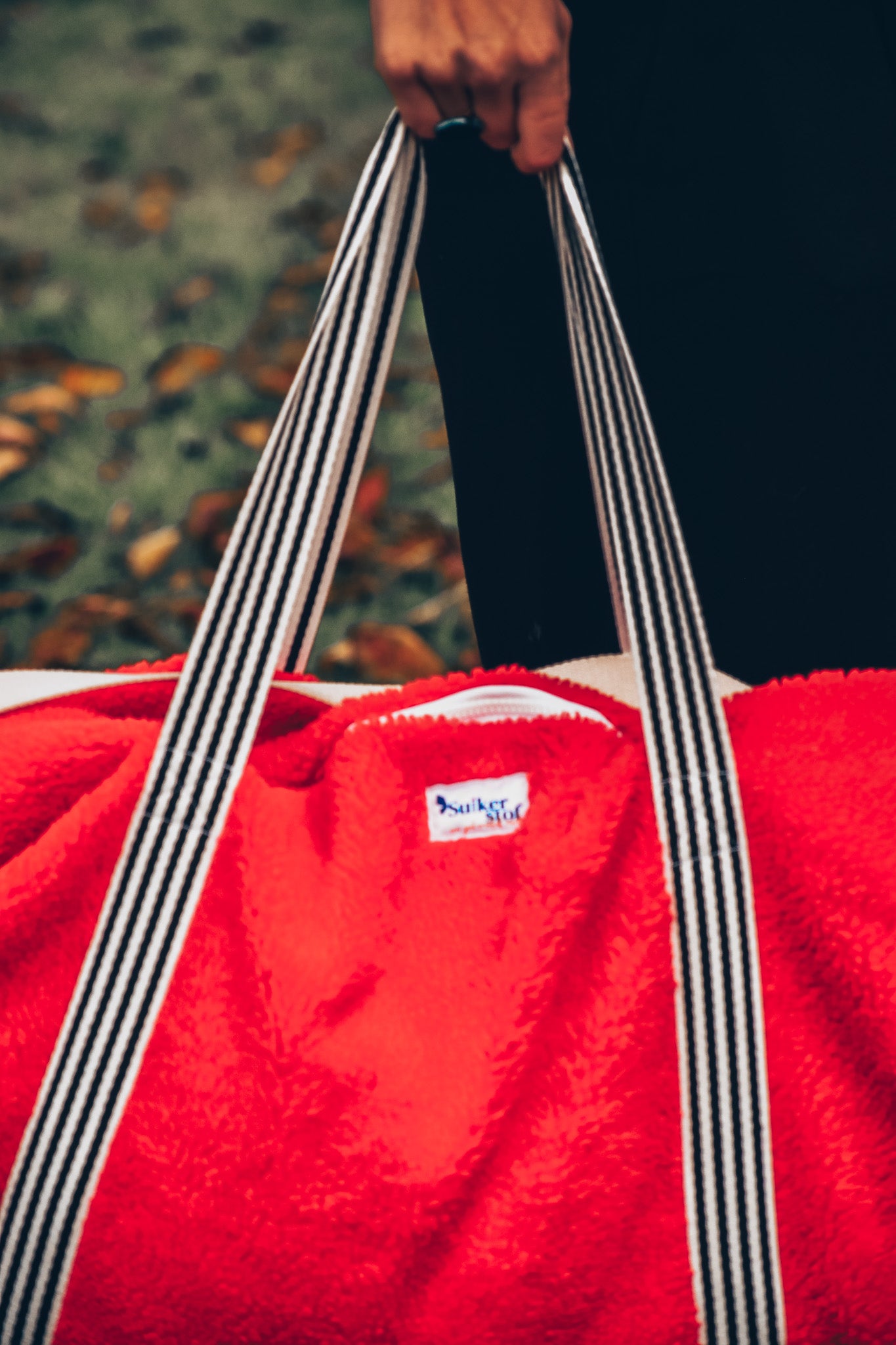 OP AANVRAAG: Duffelbag 'Anke' (kleur en stof op aanvraag)