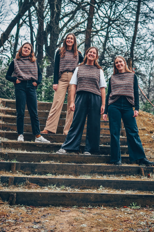 OP AANVRAAG: Debardeur (stof, kleur en maat op aanvraag)