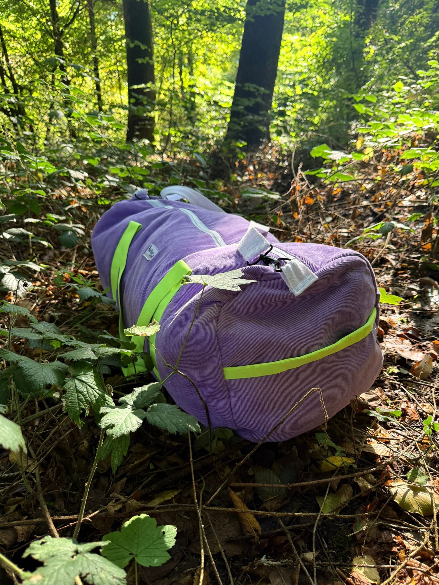 OP AANVRAAG: Duffelbag 'Anke' (kleur en stof op aanvraag)