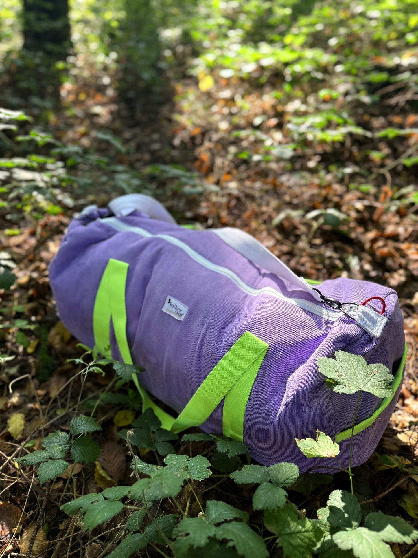 OP AANVRAAG: Duffelbag 'Anke' (kleur en stof op aanvraag)