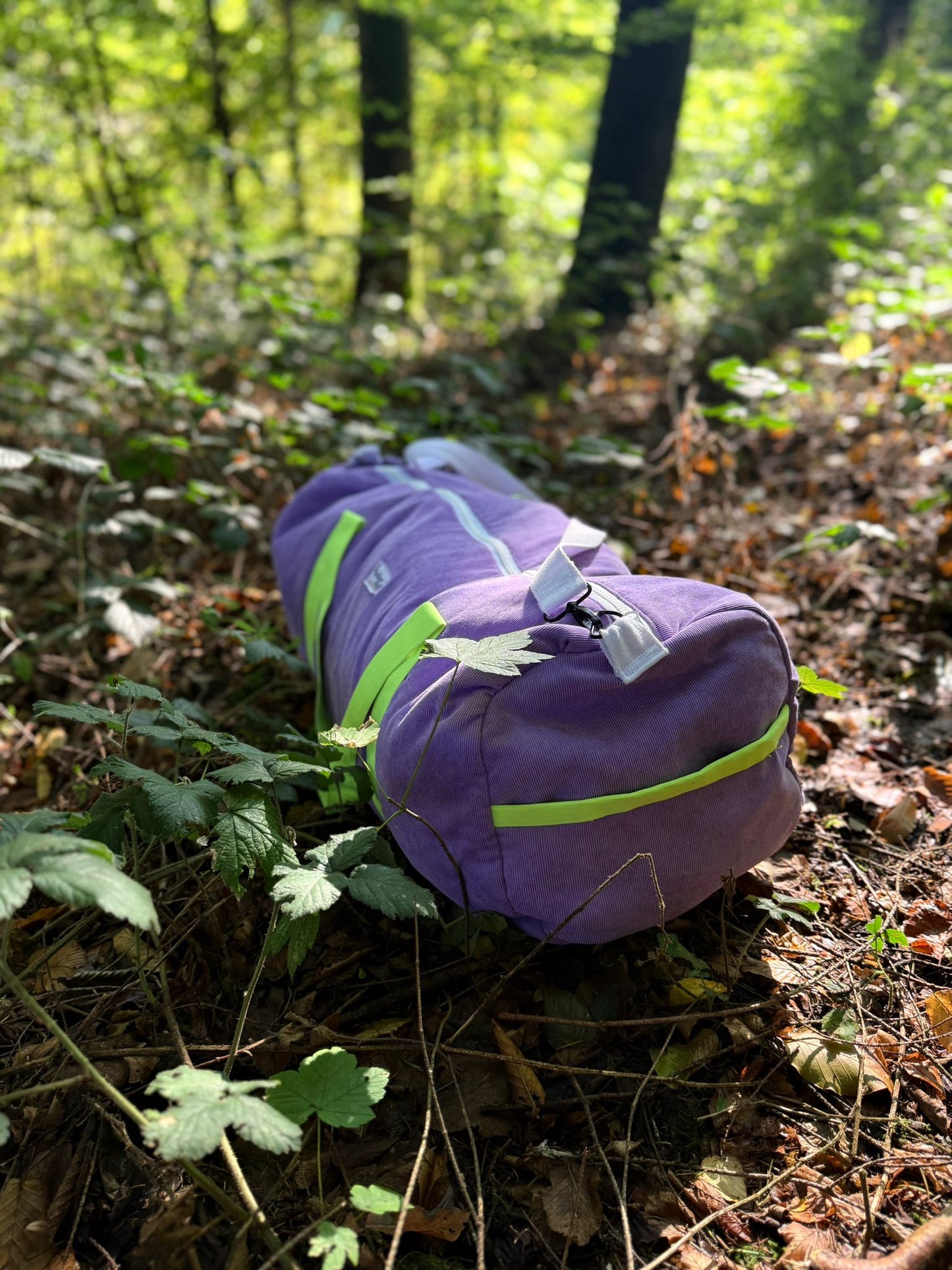 OP AANVRAAG: Duffelbag 'Anke' (kleur en stof op aanvraag)